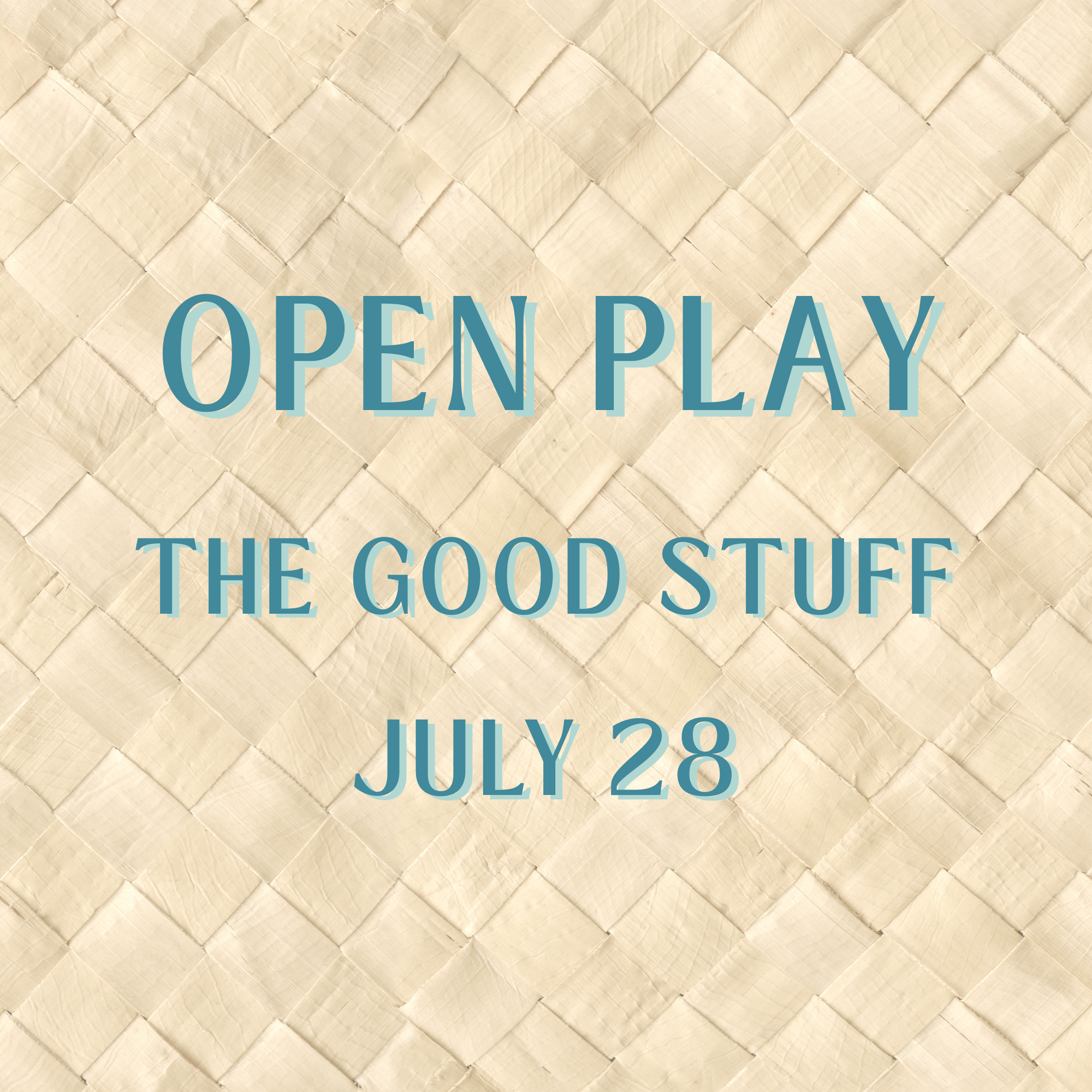 Casa Mahj Open Play at The Good Stuff - July 28th