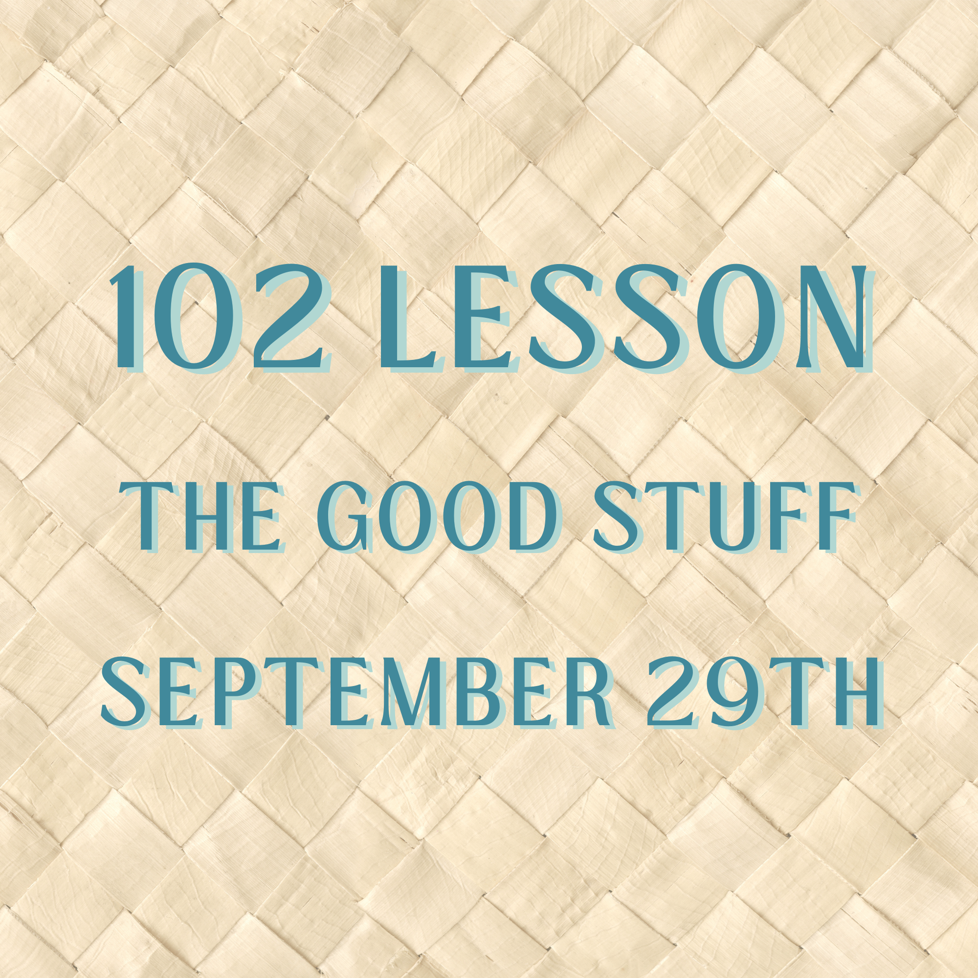 Casa Mahj 102 Lesson at The Good Stuff -September 29th