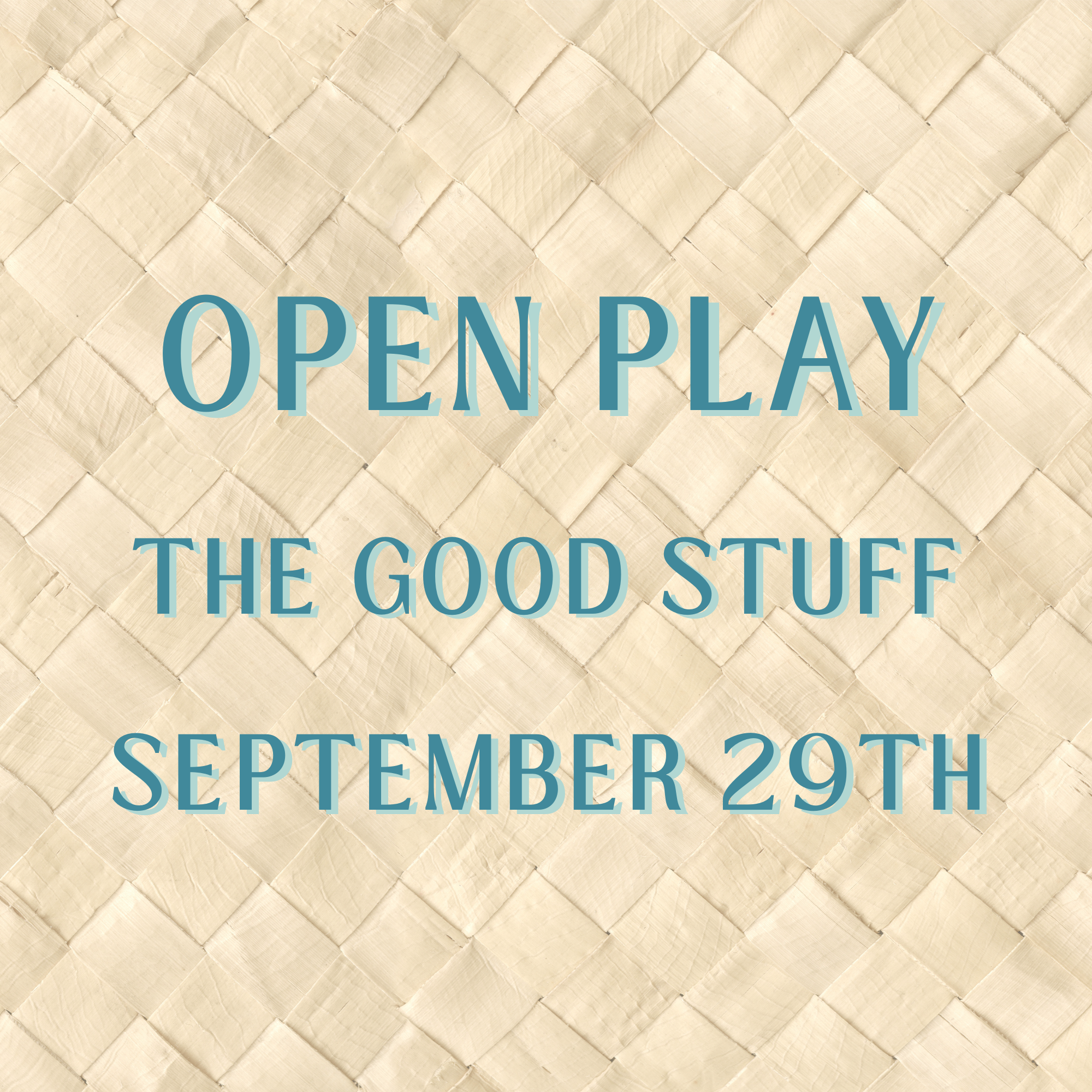 Casa Mahj Open Play at The Good Stuff - September 29th