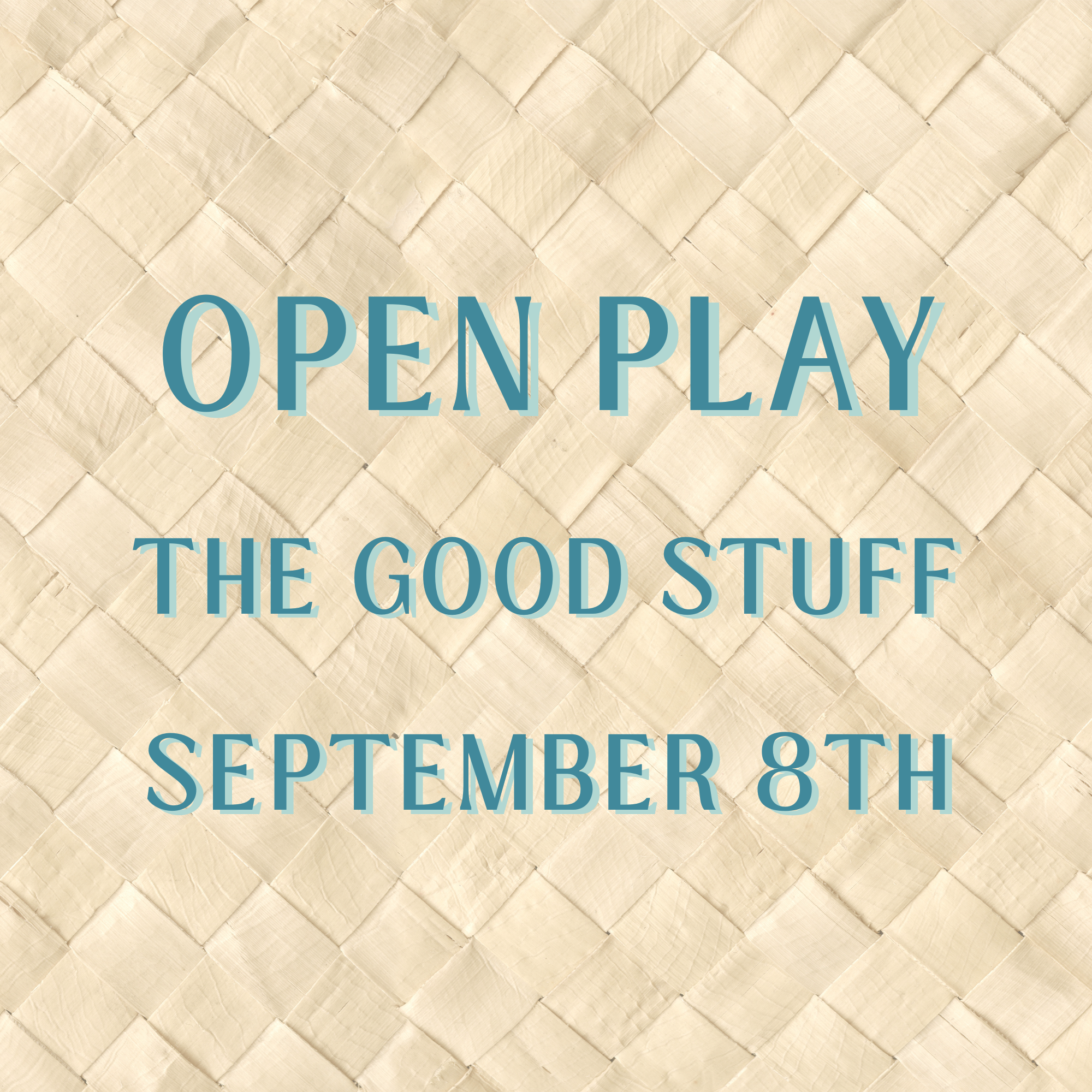 Casa Mahj Open Play at The Good Stuff - September 8th